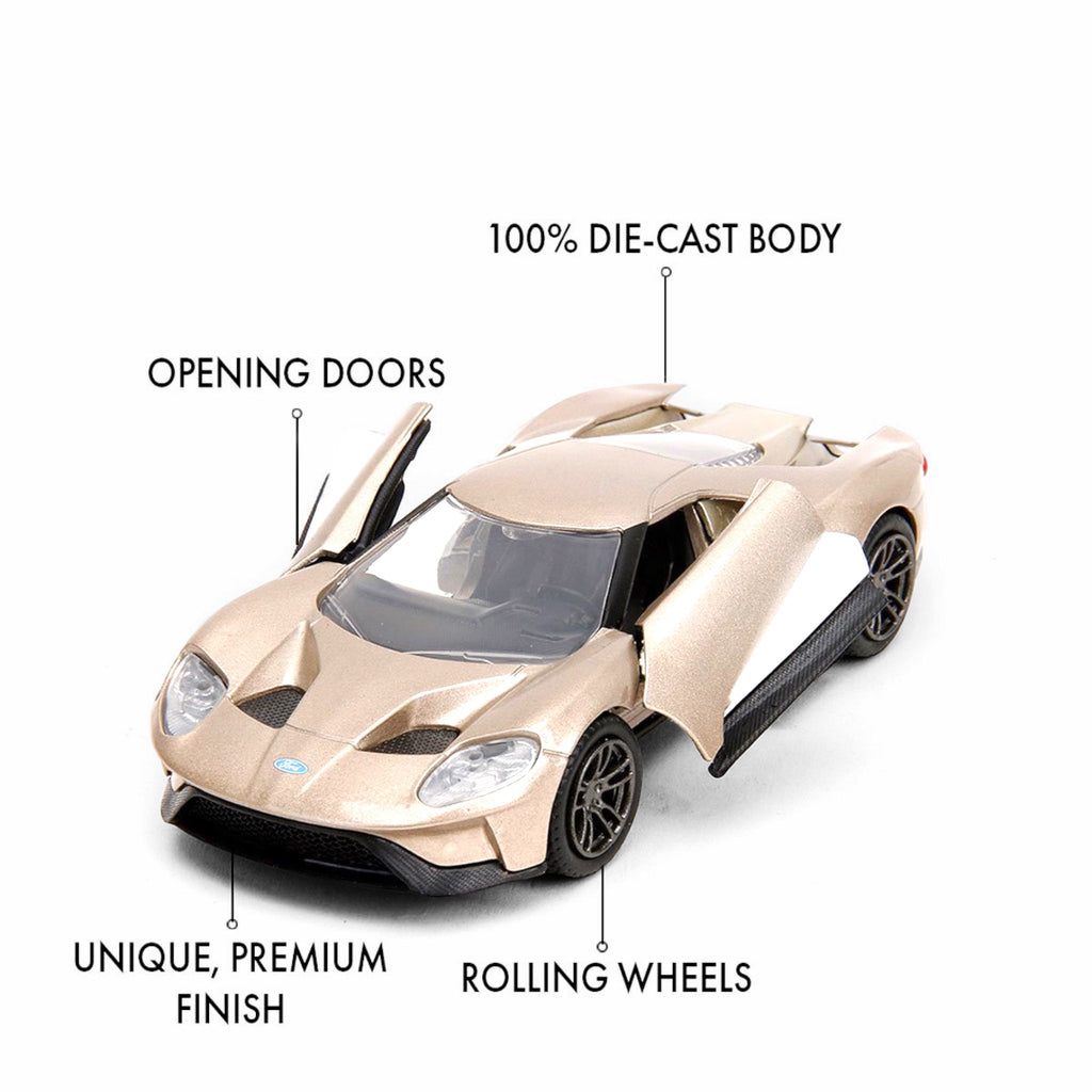 Pink Slips 2017 Ford GT 1:32 Scale Die-Cast Metal Vehicle - Deep Nerdd