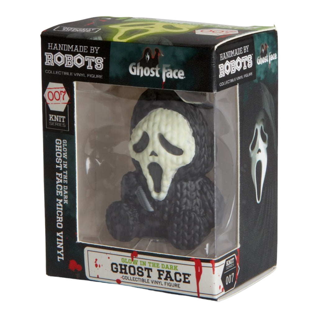 Handmade By Robots Toys & Games Scream Ghostface Glow-in-the-Dark Micro Vinyl Figure Deep Nerdd