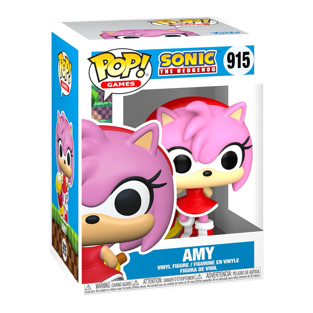 Sonic the Hedgehog Amy Funko Pop! Vinyl Figure #915 - PRE ORDER - Deep Nerdd