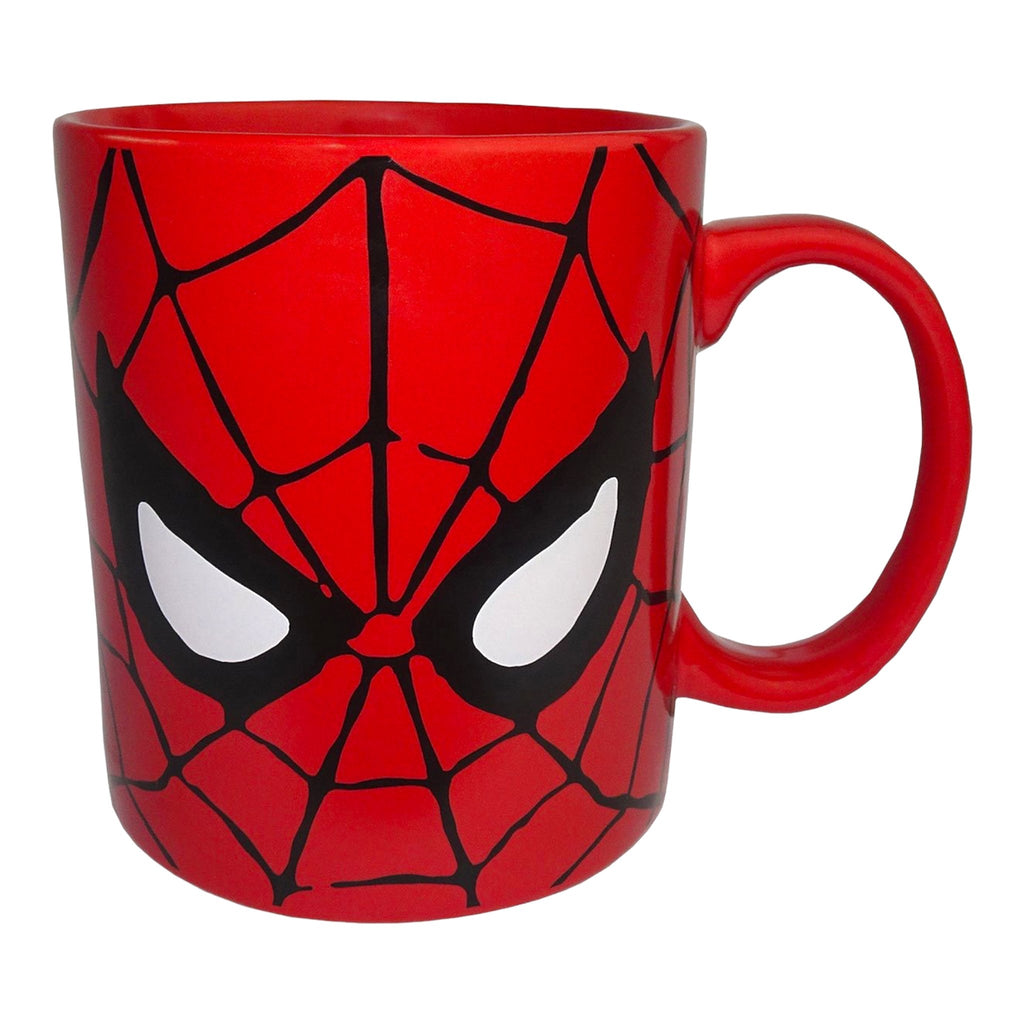 Silver Buffalo Spider-Man Face 14 oz. Mug Deep Nerdd