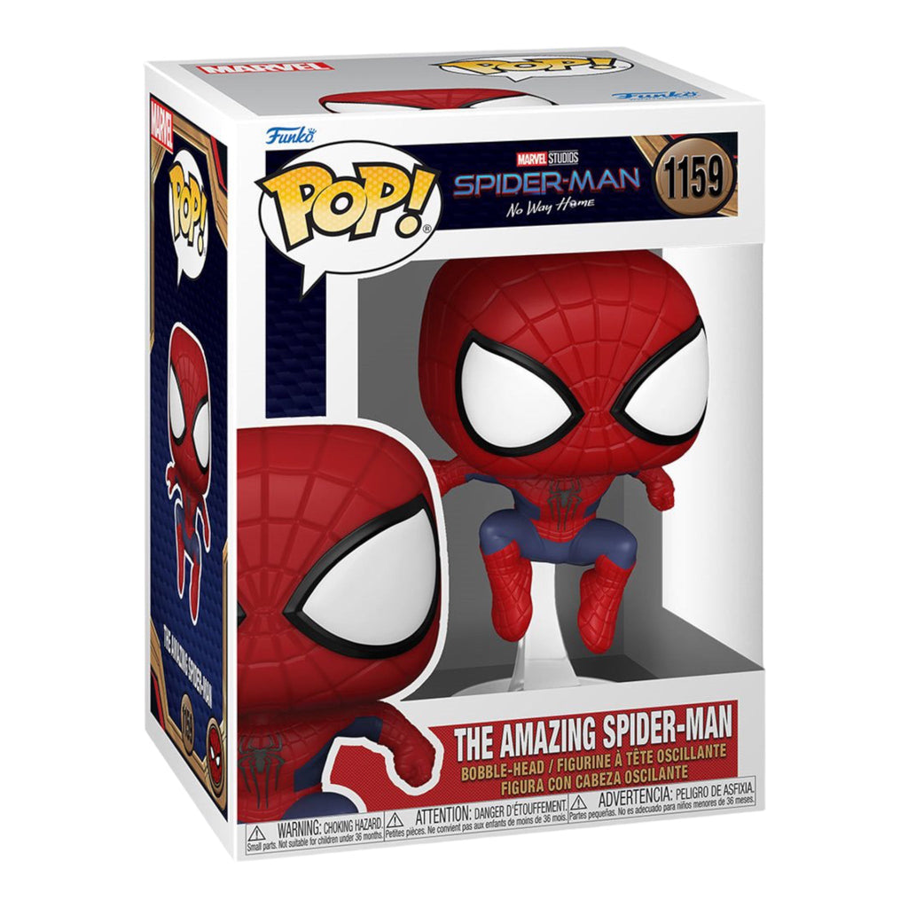 Spider-Man: No Way Home The Amazing Spider-Man Pop! Vinyl Figure #1159 - Deep Nerdd