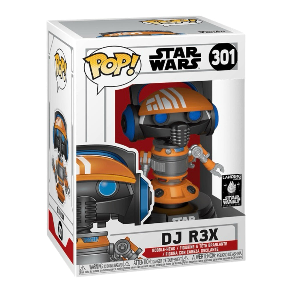 Star Wars DJ R3X POP! Vinyl Figure- Disneyland Galaxy Edge Exclusive - Deep Nerdd