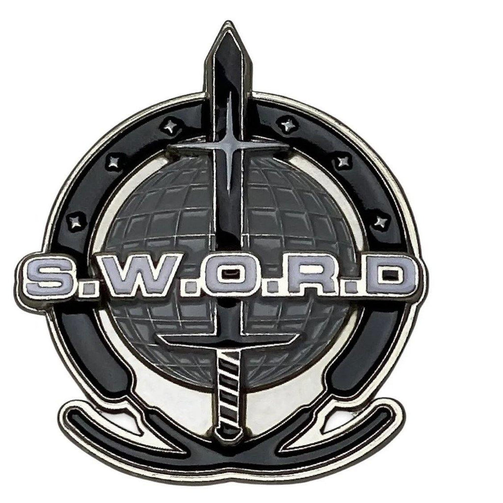 Marvel WandaVision S.W.O.R.D. Logo Pin Limited Release Deep Nerdd